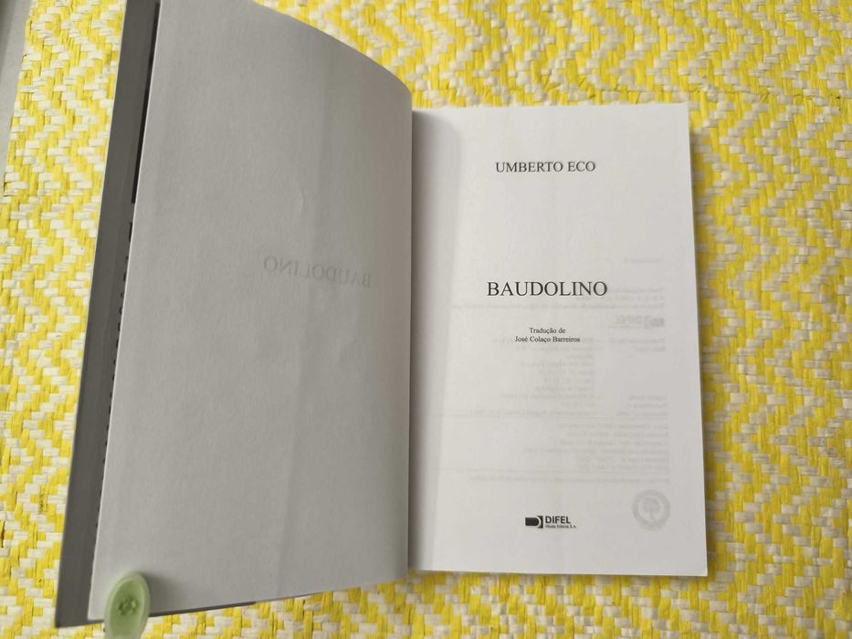 BAUDOLINO – 
Umberto Eco