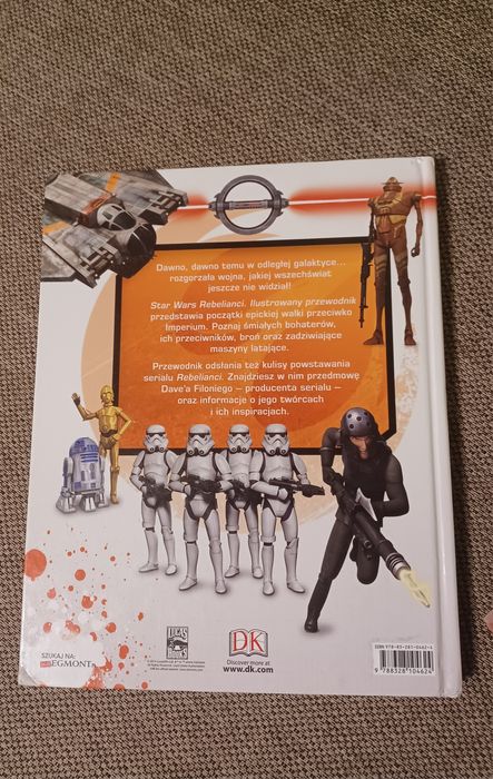Star Wars Rebelianci Ilustrowany Przewodnik 128 stron