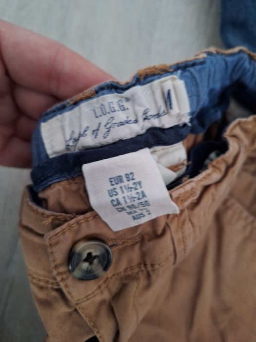 3- pak spodni 92 H&M