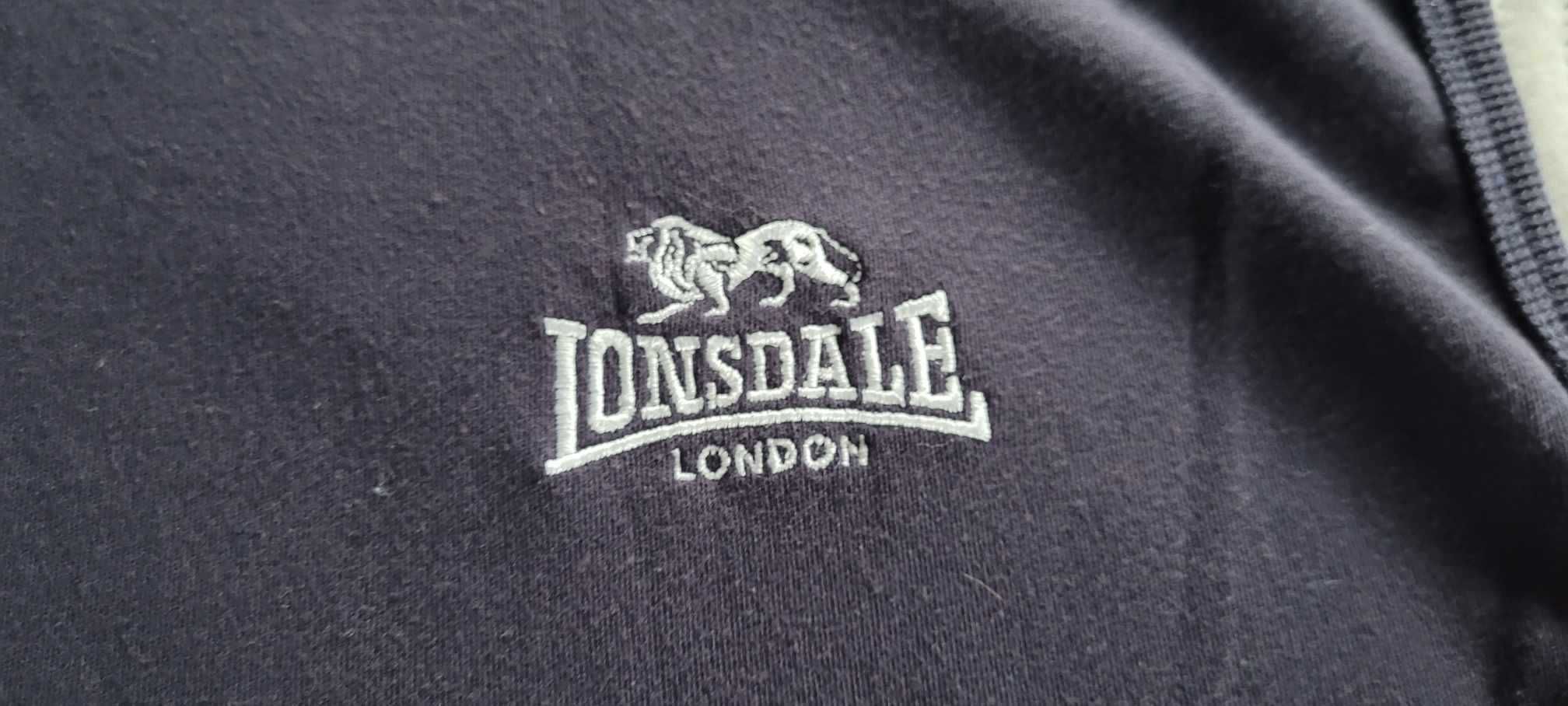 Bezrękawnik / Tanktop Lonsdale Rozmiar XL Granat Granatowy