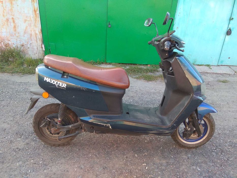Електроскутер 100 км Maxster lumina 66 ампер часов 100км проезжает