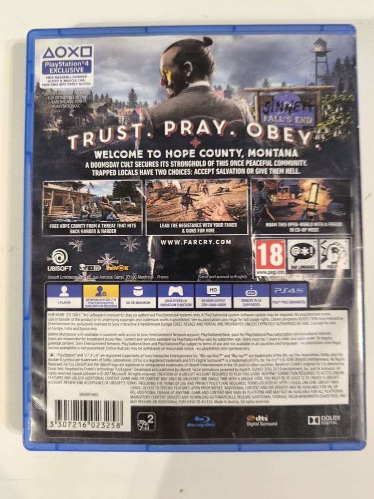 Ps5 Far Cry 5 pl możliwa zamiana