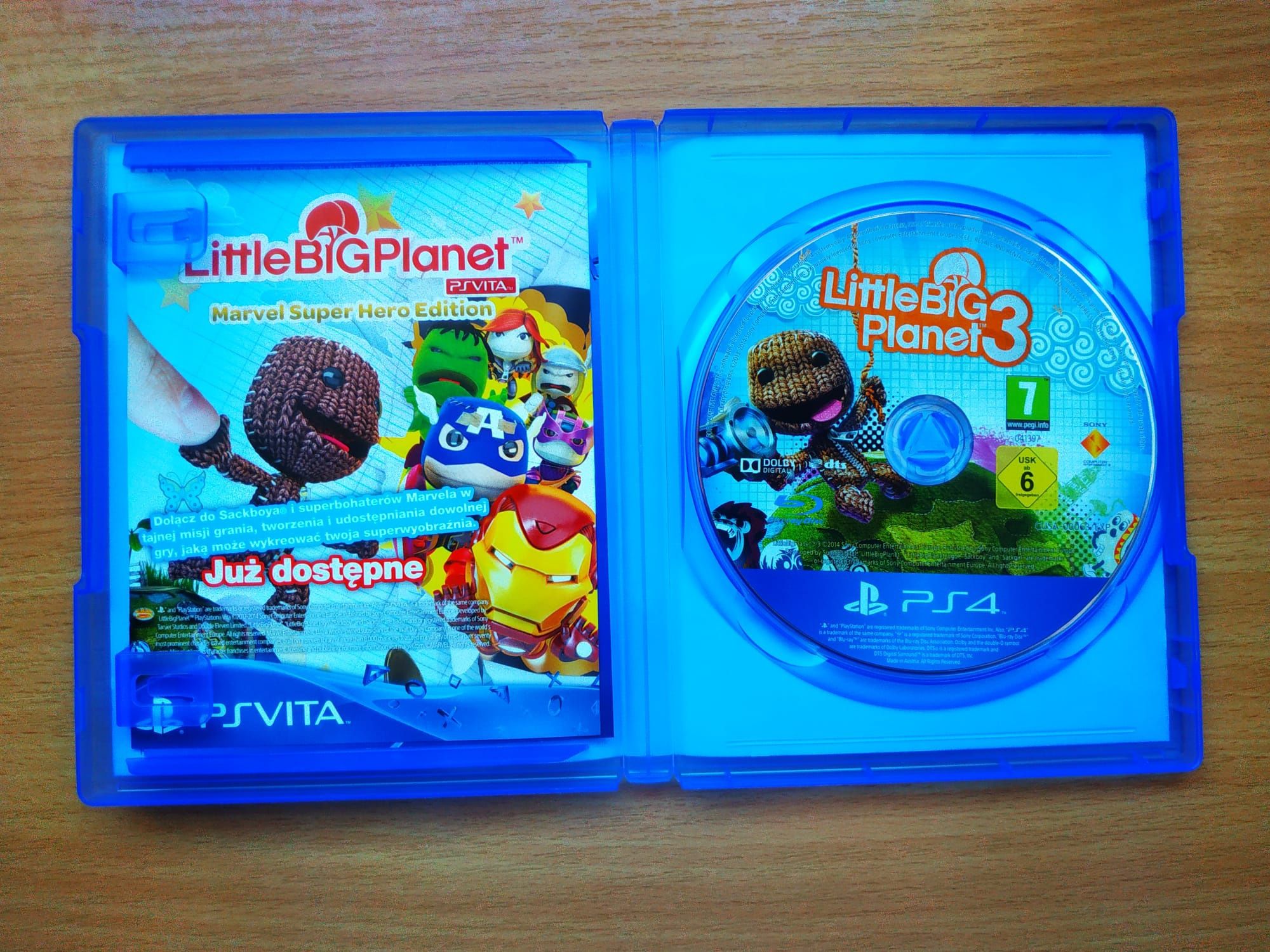 Little Big Planet 3 ps4,pl, stan bdb, możliwa wysyłka olx..