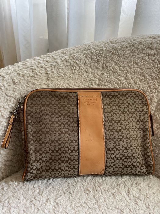 клатч косметичка сумка coach