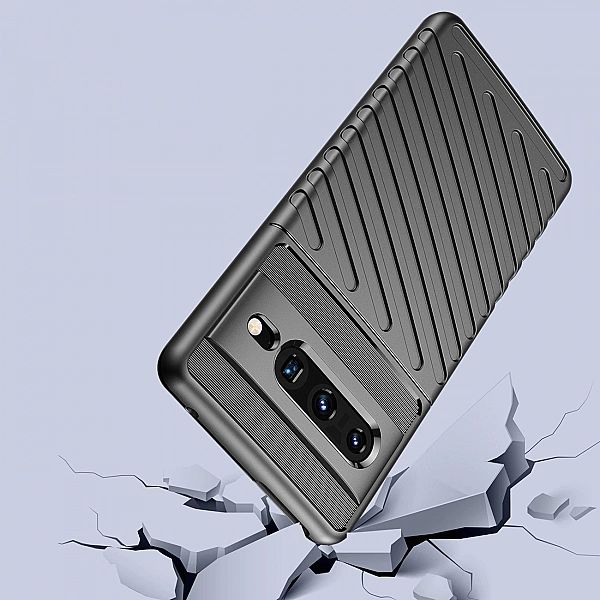 Thunder Case elastyczne pancerne etui pokrowiec Google Pixel 7 Pro cza