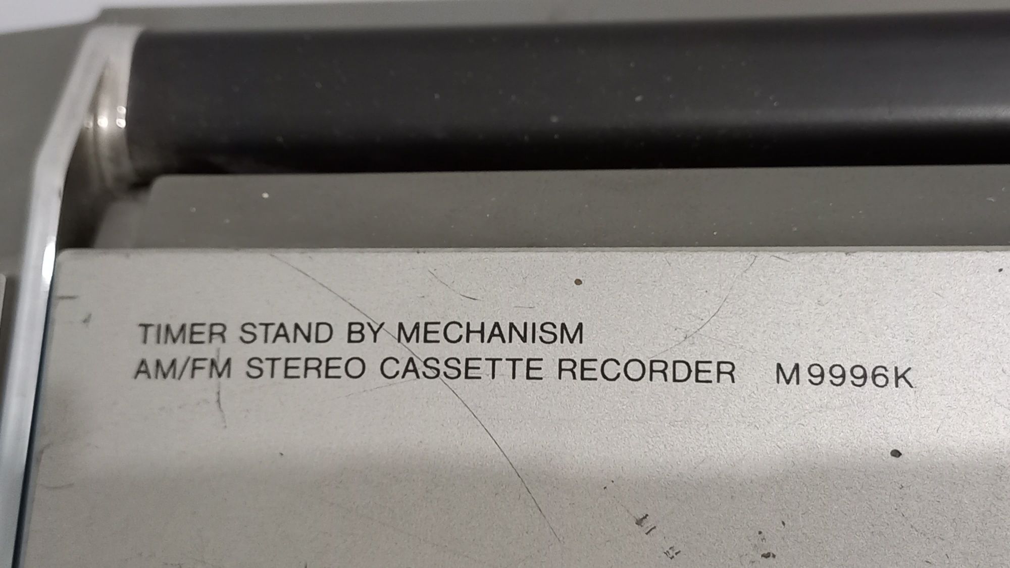 HiT Boombox Sanyo M9996 K Radiomagnetofon Japoński  AMS FM Tape In Aux