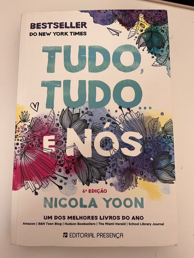 Livro tudo tudo e nós