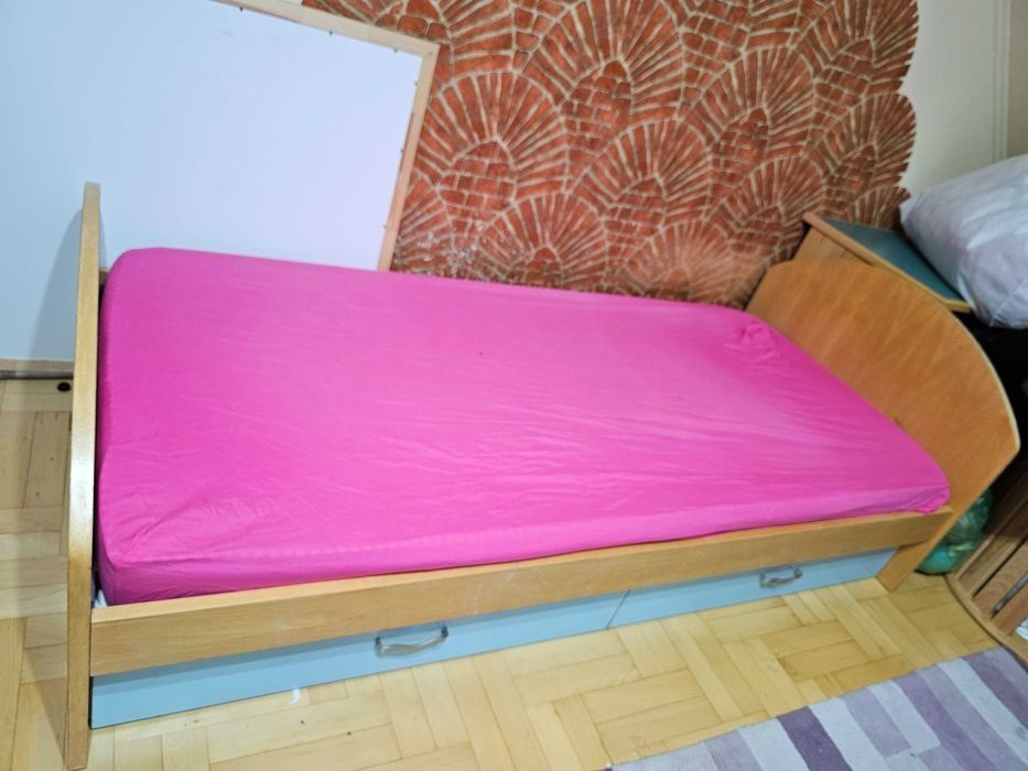 SOLIDNA Szaf. Grube płyty, drewno buk. Rozłożona do transportu