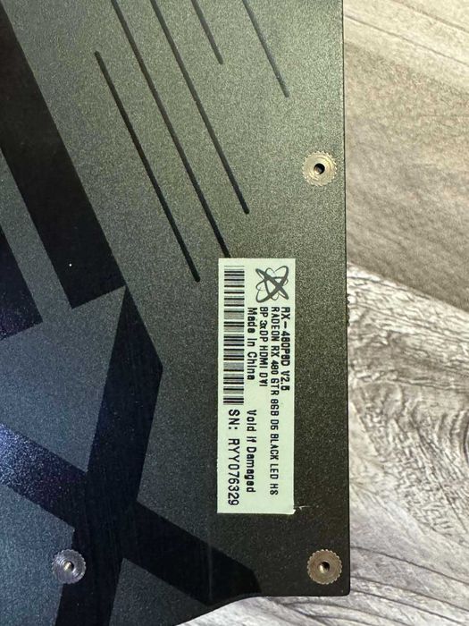 Відеокарта RX480 XFX 8GB