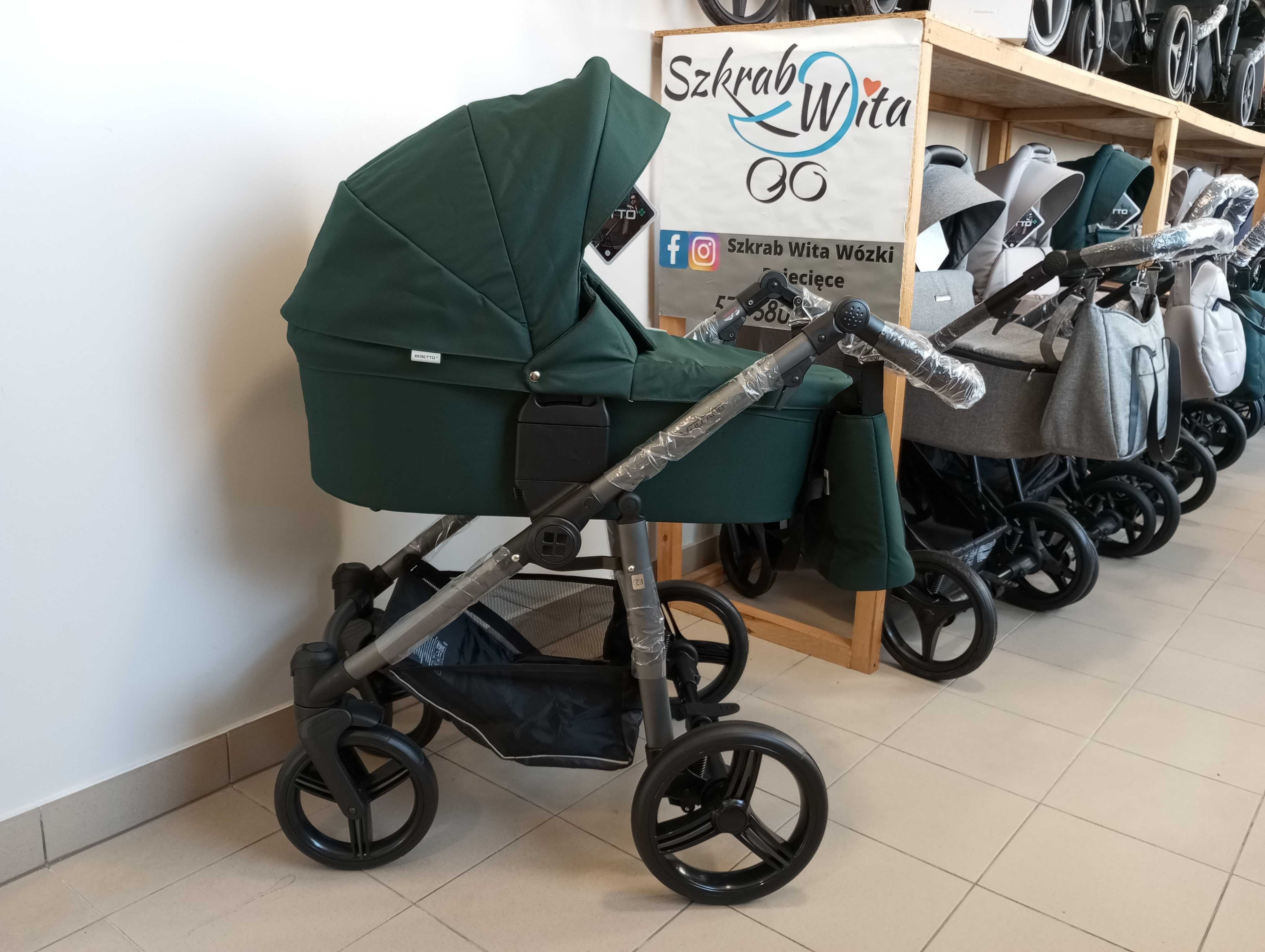 Bebetto Vulcano 2w1 Szkrab Wita Wózki Dziecięce