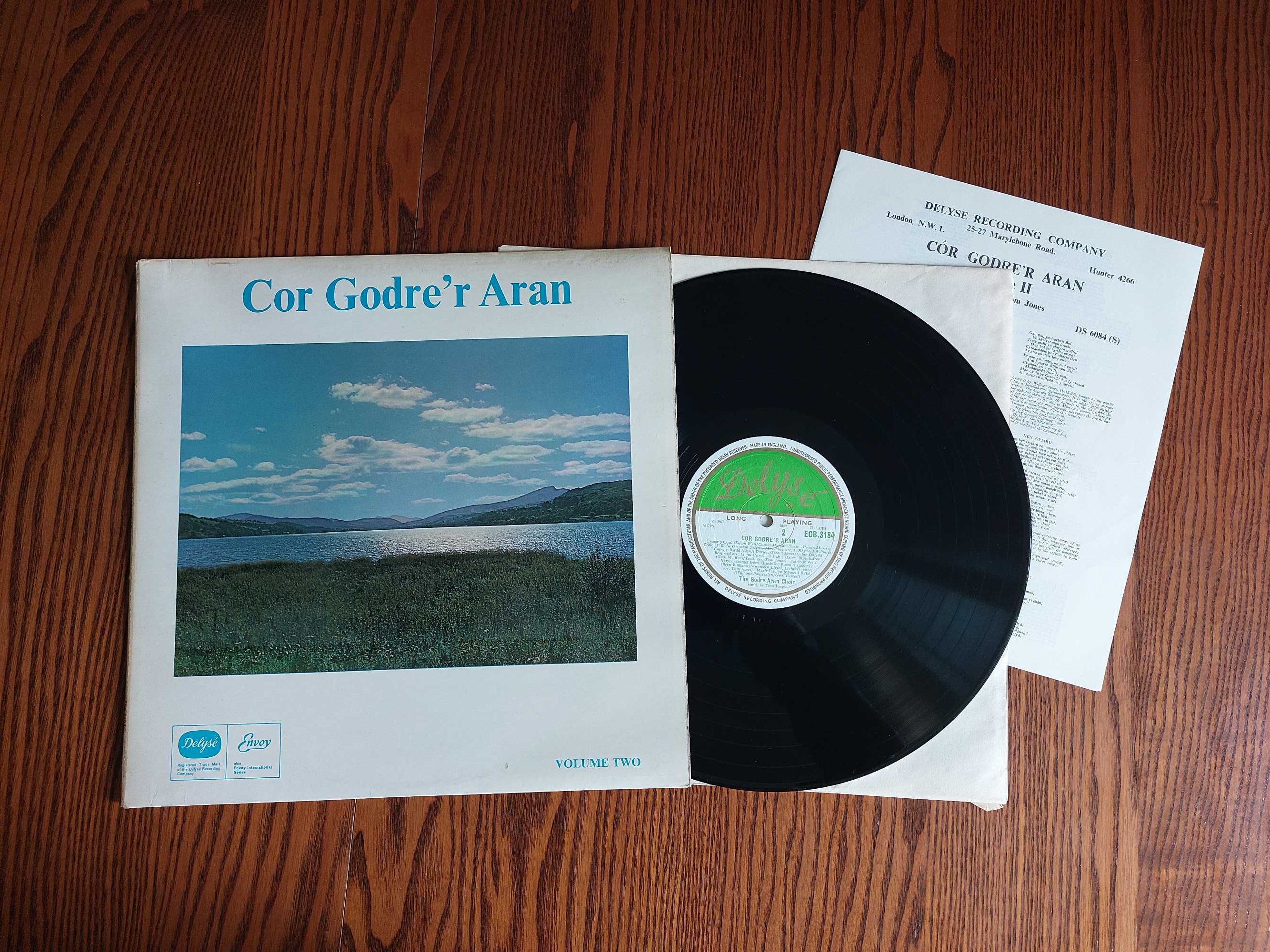 Côr Godre'r Aran – Volume 2 lp 5456 Press UK