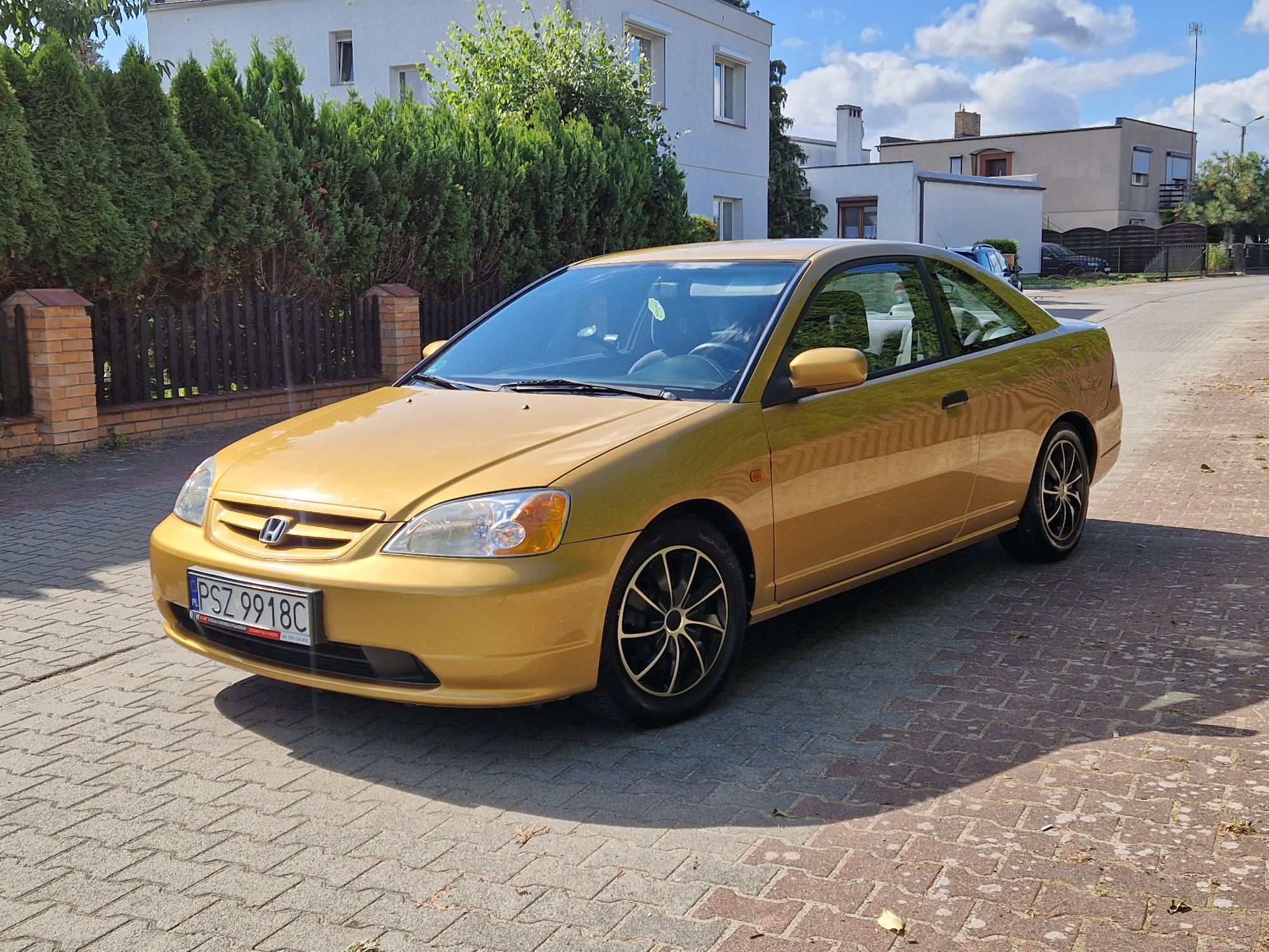Honda Civic Coupe 1.7 V-Tec 125KM*Piękny kolor*Klima*Zadbana