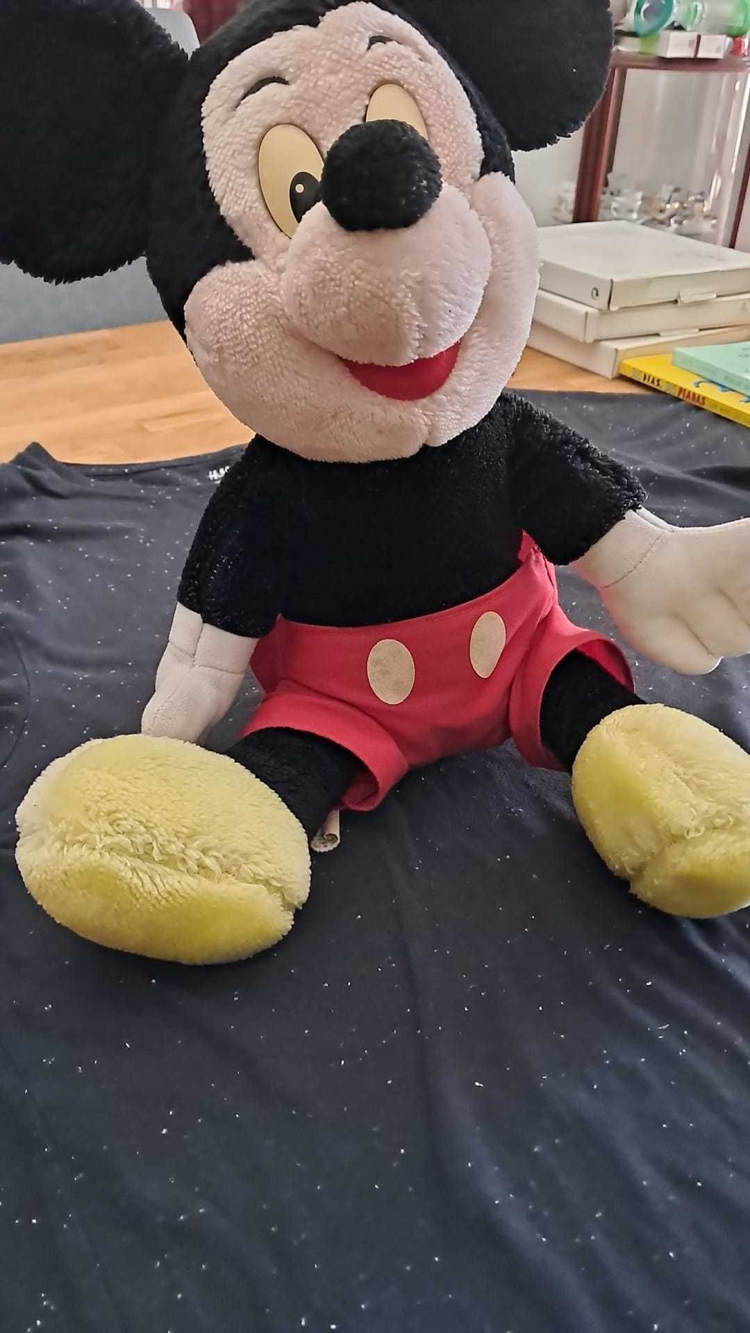 Peluche Original Mickey Mouse - Disneyland/Walt Disney World Anos 80