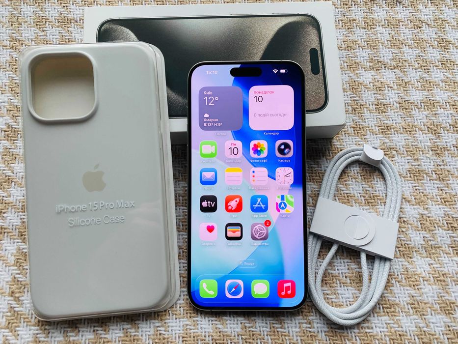 IPHONE 15 PRO MAX 1Tb 1024Gb Natural Titanium NEVERLOCK ( 80449)