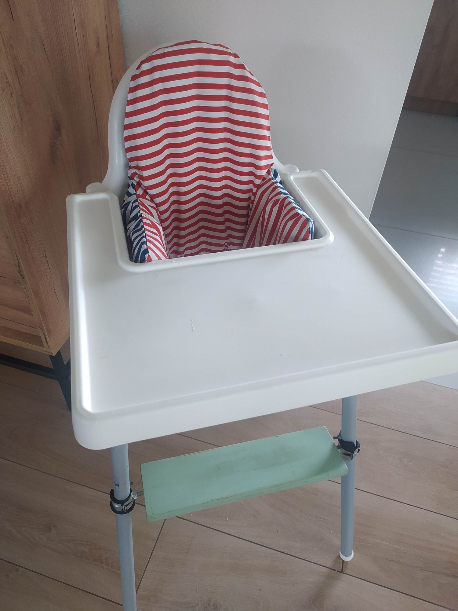 Ikea Antilop krzesełko do karmienia poduszka wkład paski dwustronny
