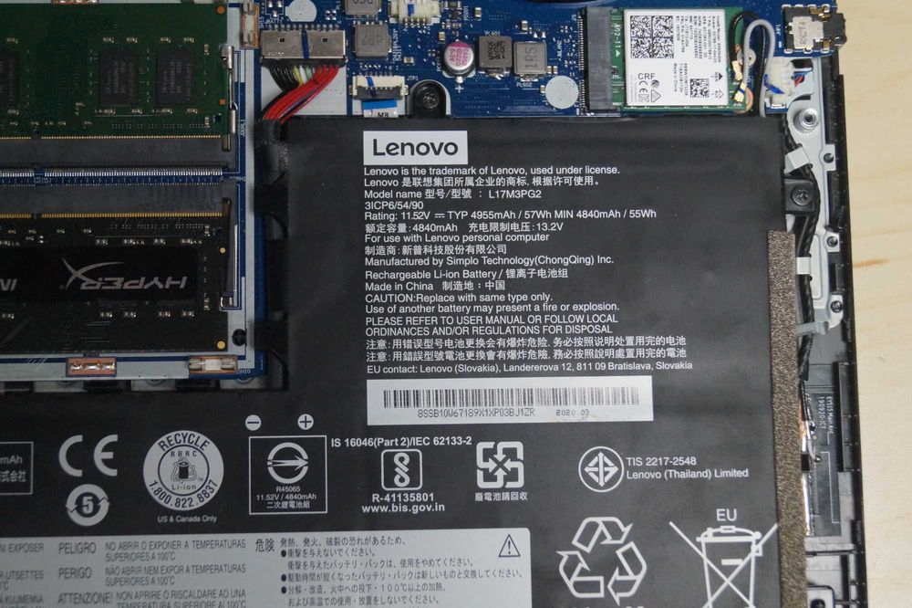 Laptop Lenovo LEGION y540 Intel Core i7 16GB RAM GTX 1660Ti