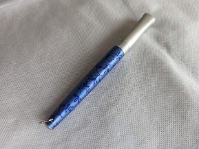 Caneta Waterman Audace Azul Nova "Indigo Leaves" (ler anuncio,Bitcoin)