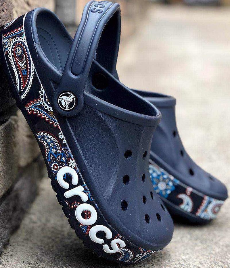Оригинал Crocs Bayaband Logo Motion Камуфляж