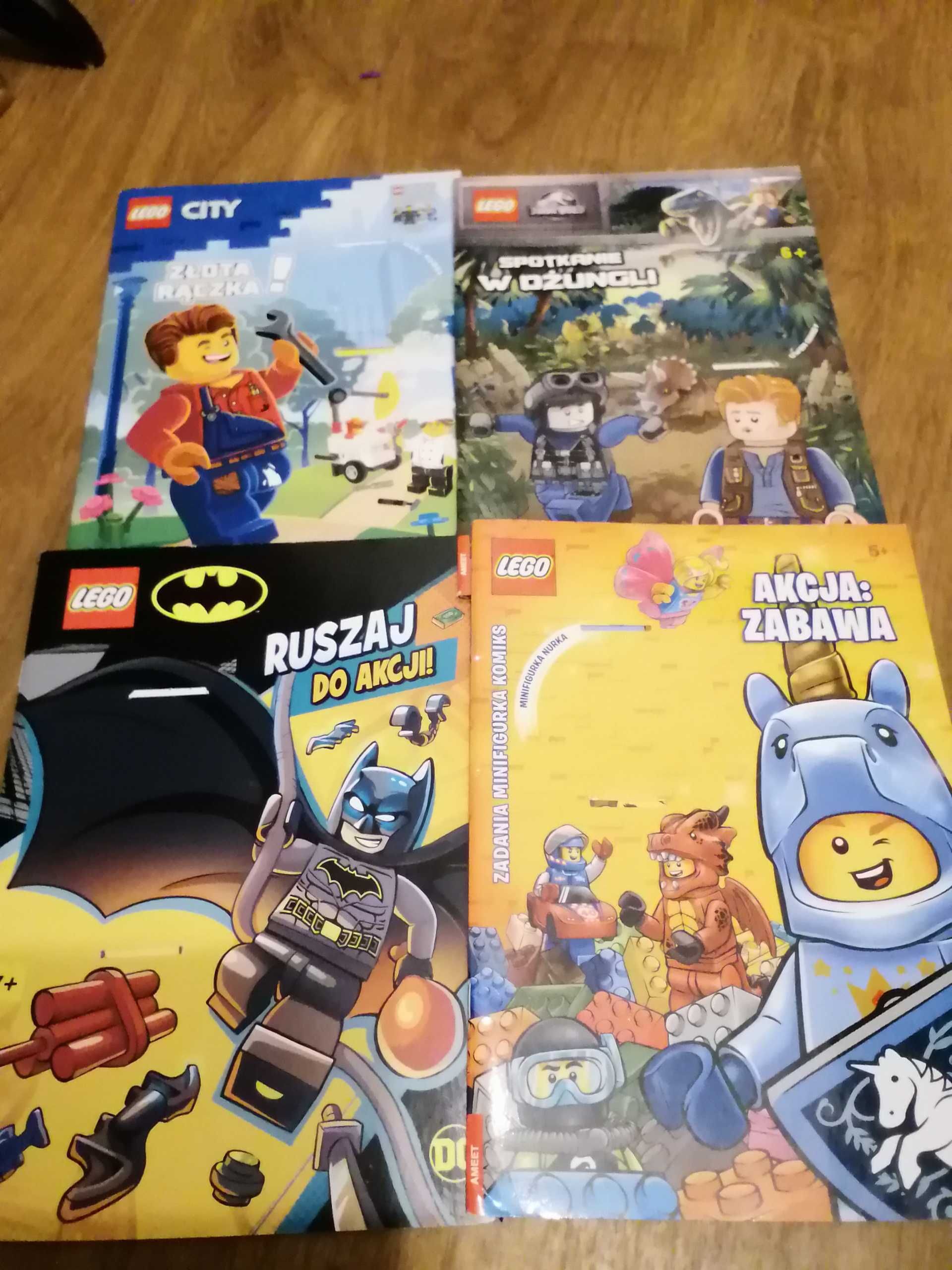 Zestaw gazetek Lego - czytanie, zabawa- zestaw nr 3.