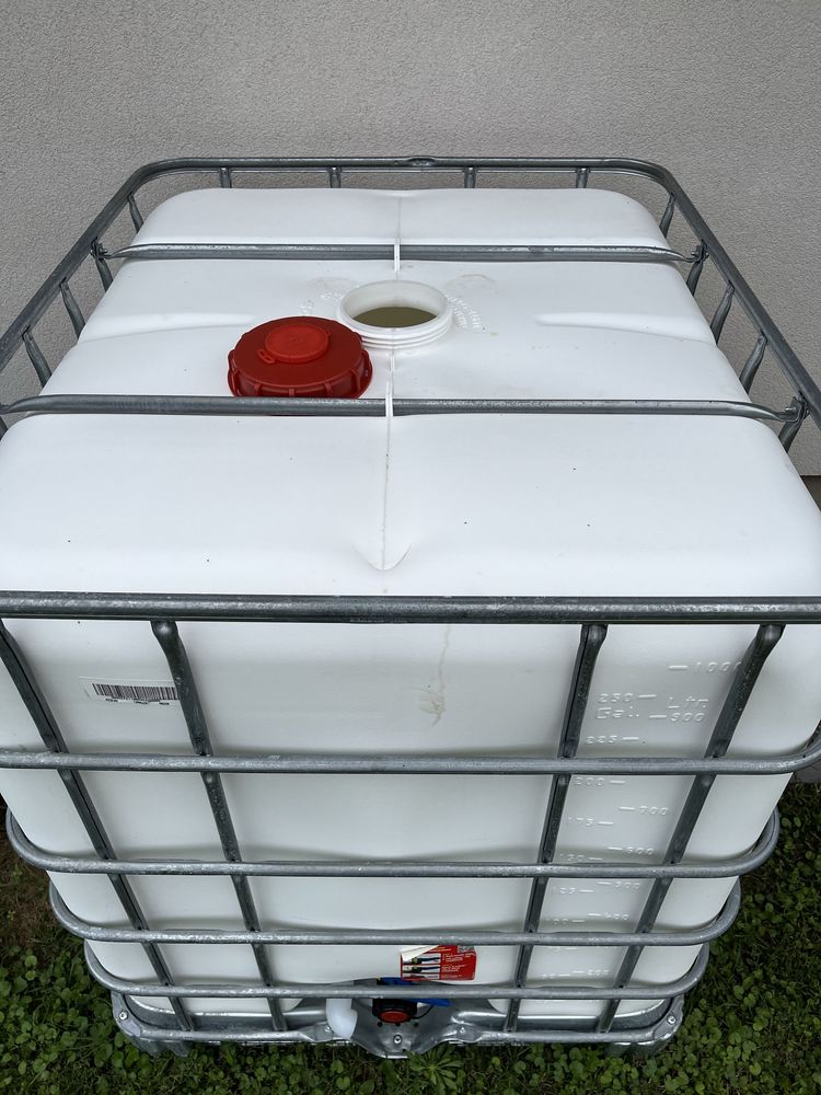 pojemnik Mauser 1000l – IBC na palecie 100x120 cm