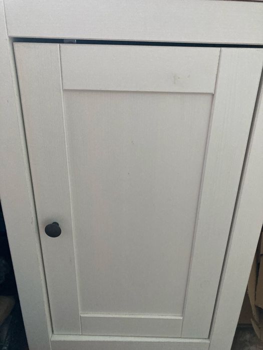 HEMNES Biurko, biała bejca, 120x55 cm IKEA