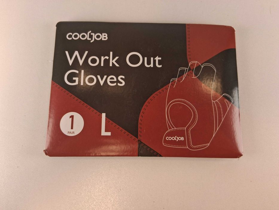 E286 Cooljob Rękawiczki Treningowe Rozmiar L Do Ćwiczeń Na Siłowni