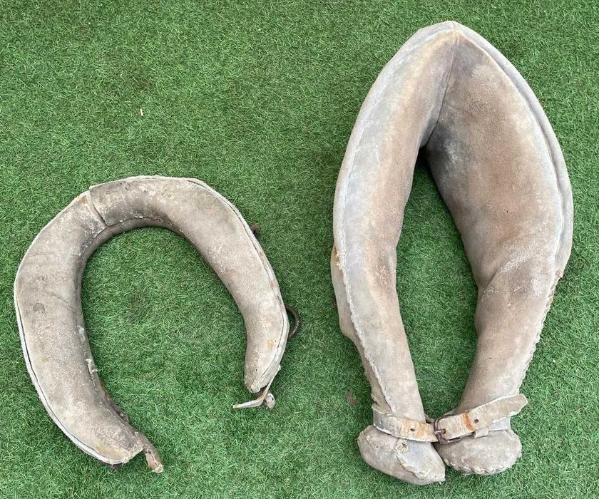 Jugo antigo, canga dos arreios ou Coelheira para Jumento