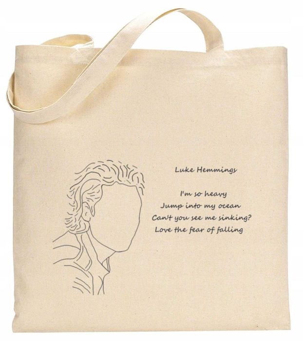 Torba bawełniana- Luke Hemmings- Mum - 5SOS