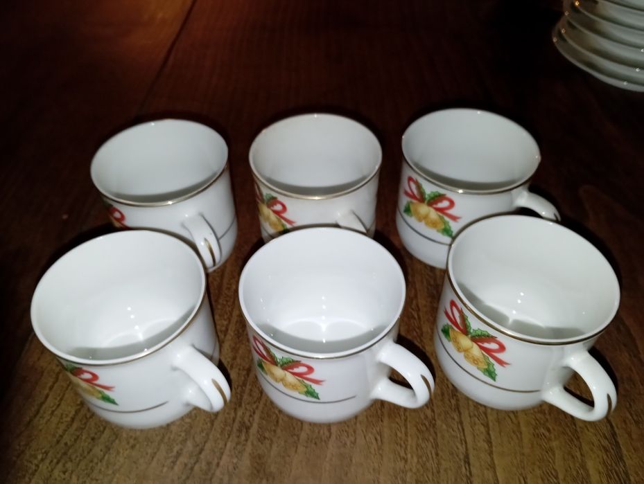 Serviço Café Natal Vintage