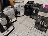 Ekspresy do kawy Saeco Jura Philips Nivona DeLonghi pakiet używane