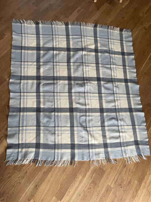 Koc wełniany 135x145 cm wełna