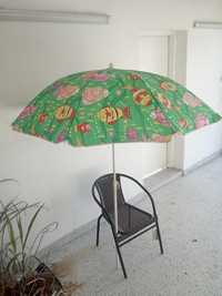 KRZESŁO techno ratanowe ogrodowe Plus parasol plus gratis