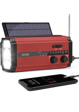Радіо приймач, павербанк, ліхтарик ,зарядка сонячна, батарейк,USB