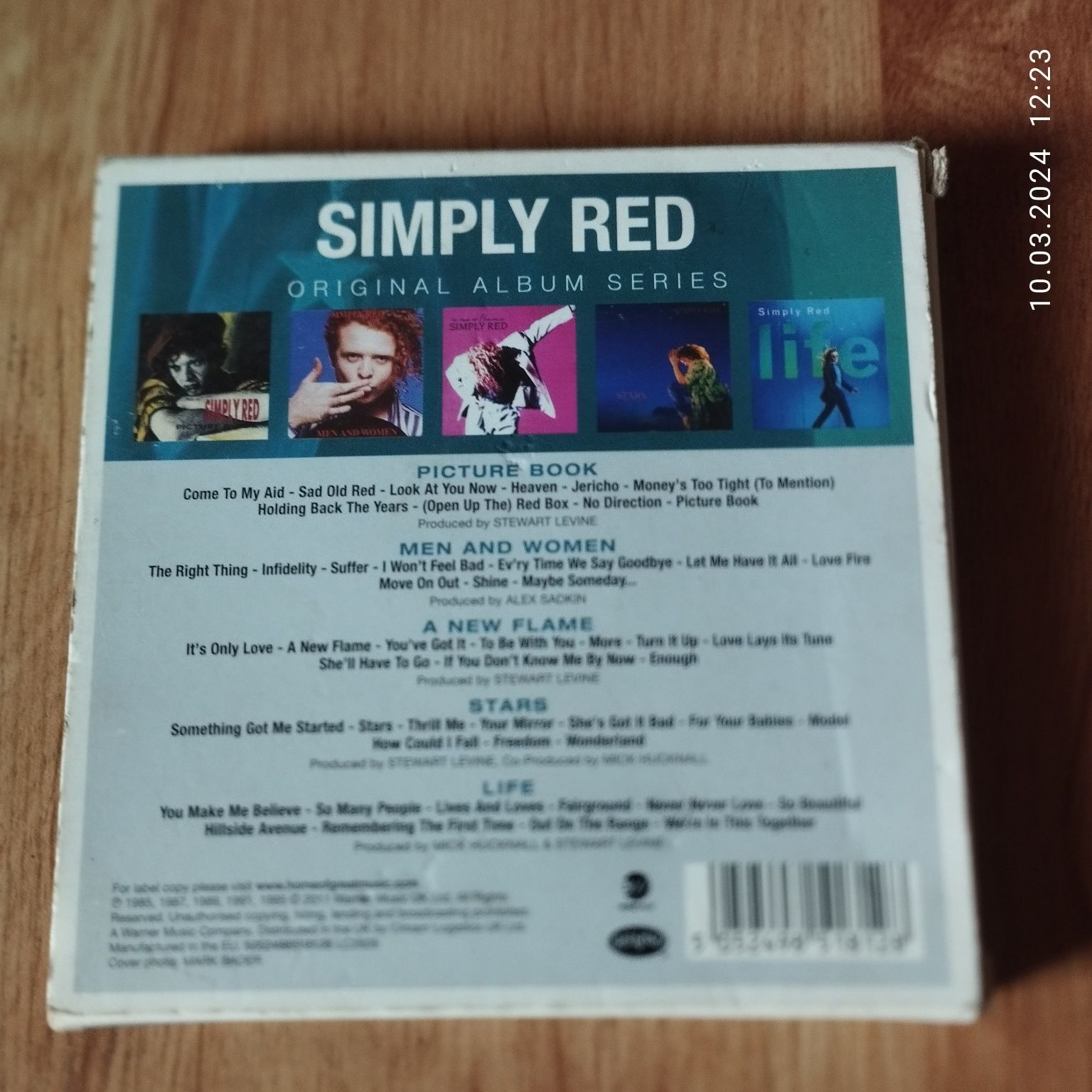 Simply Red - 5 CD box.