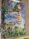 Puzzle 1000 - menina e unicórnio