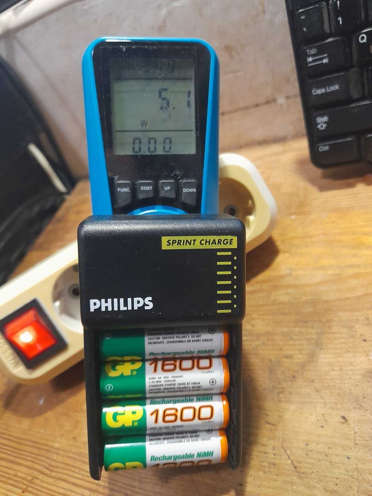 Швидка зарядка для акумуляторів АА Philips Sprint charge