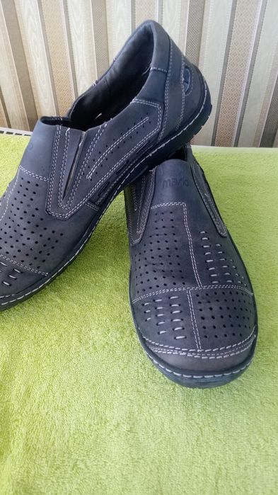 Туфли мокасины мужские. Размер 46