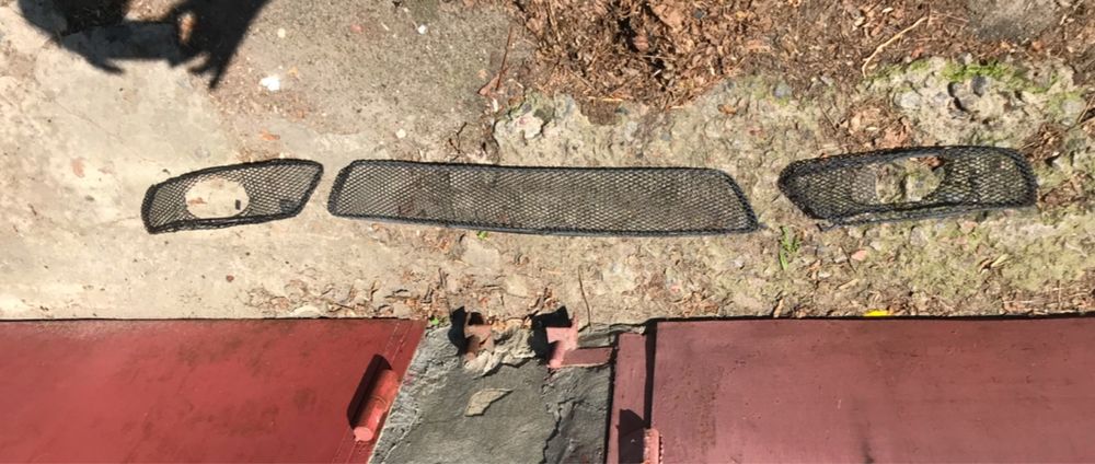 Mercedes clk W 209 mercedes решітки бампера amg