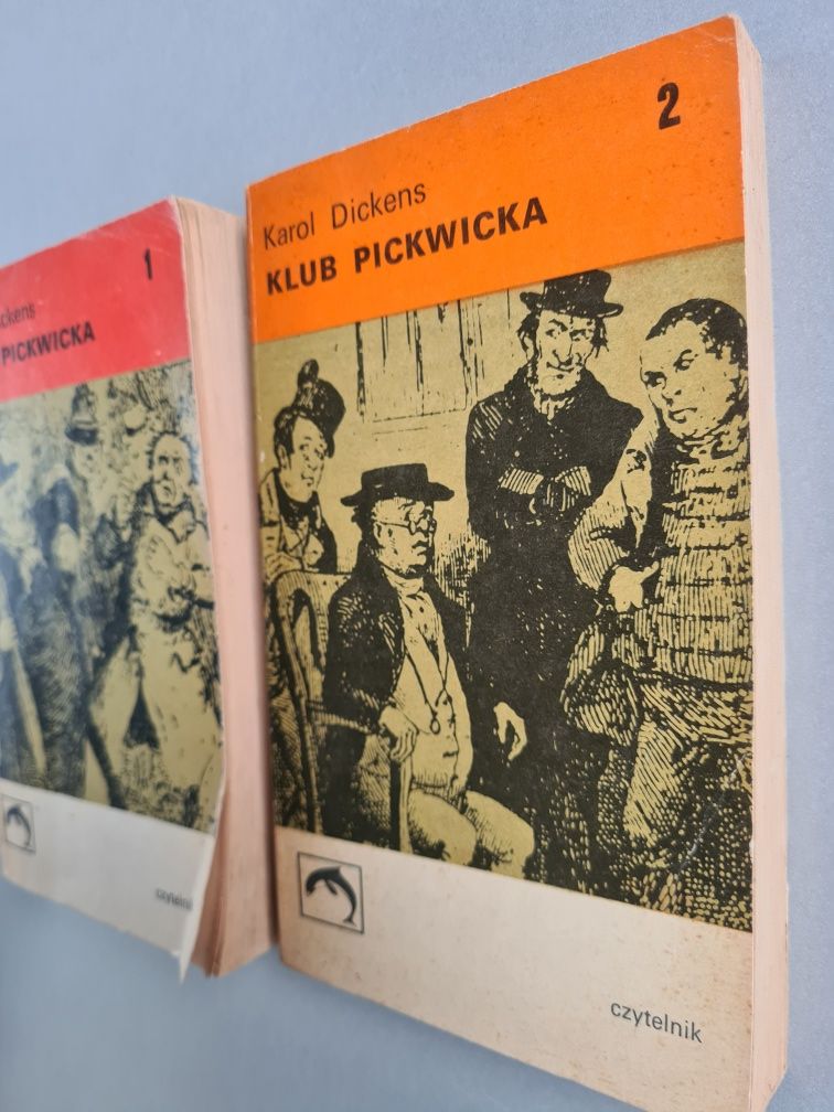 Klub Pickwicka - Karol Dickens - Dwa tomy