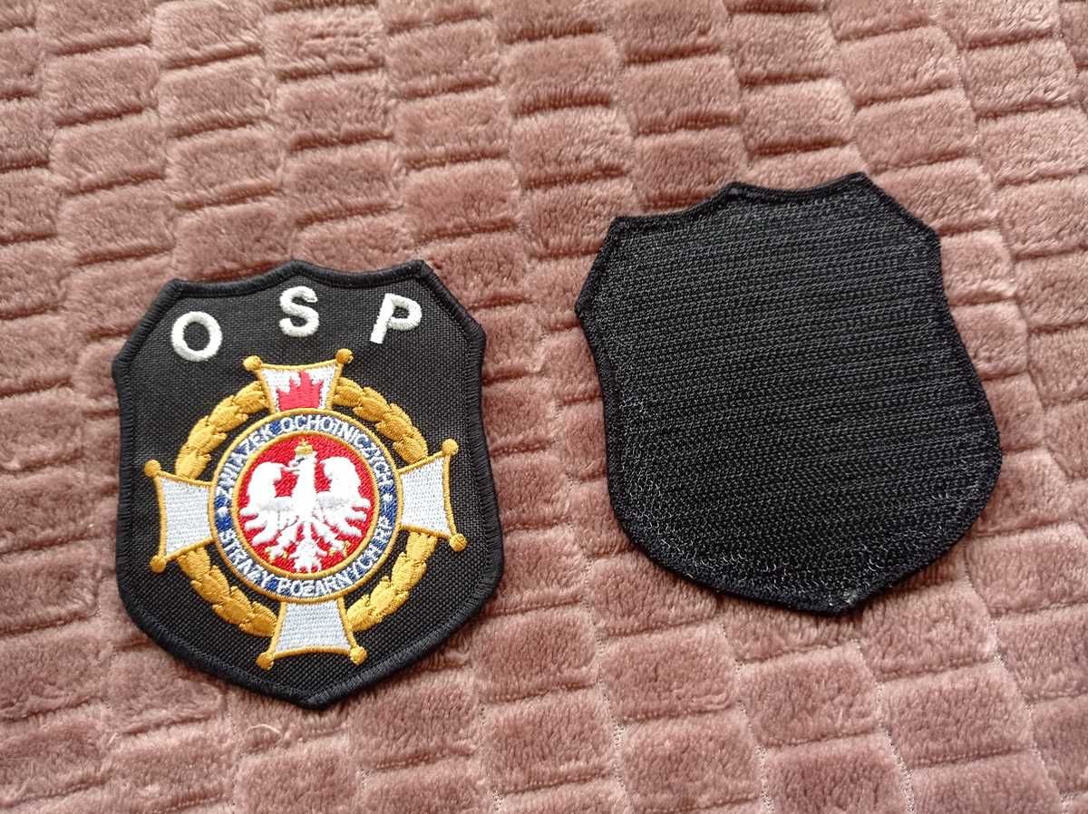 Naszywka Emblemat OSP Rzep 2szt. - NOWE!