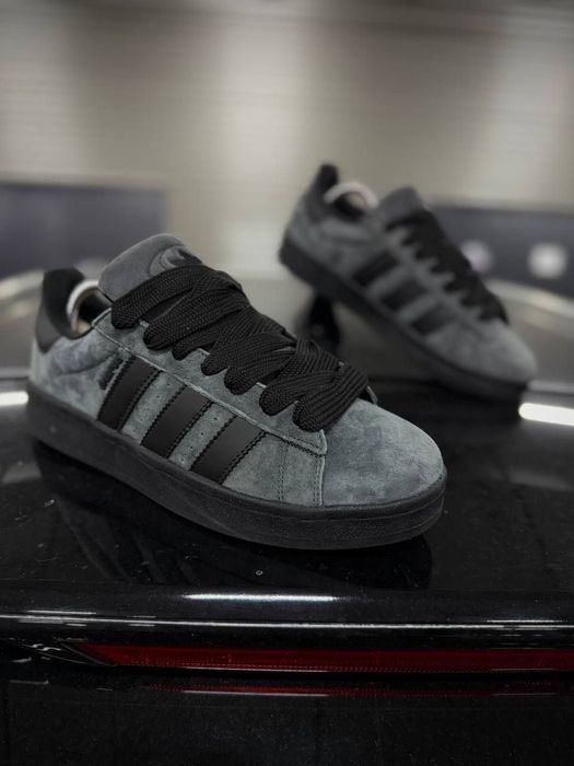 Чоловічі зимові кросівки Adidas Campus хутро