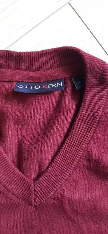 Męski bawełniany sweter rozmiar L marki Otto Kern