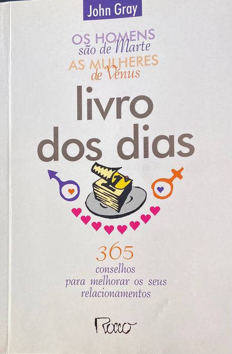 Livro OS HOMENS SAO DE MARTE, AS MULHERES SAO DE VENUS