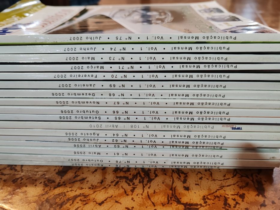 Revistas antigas topos e classicos