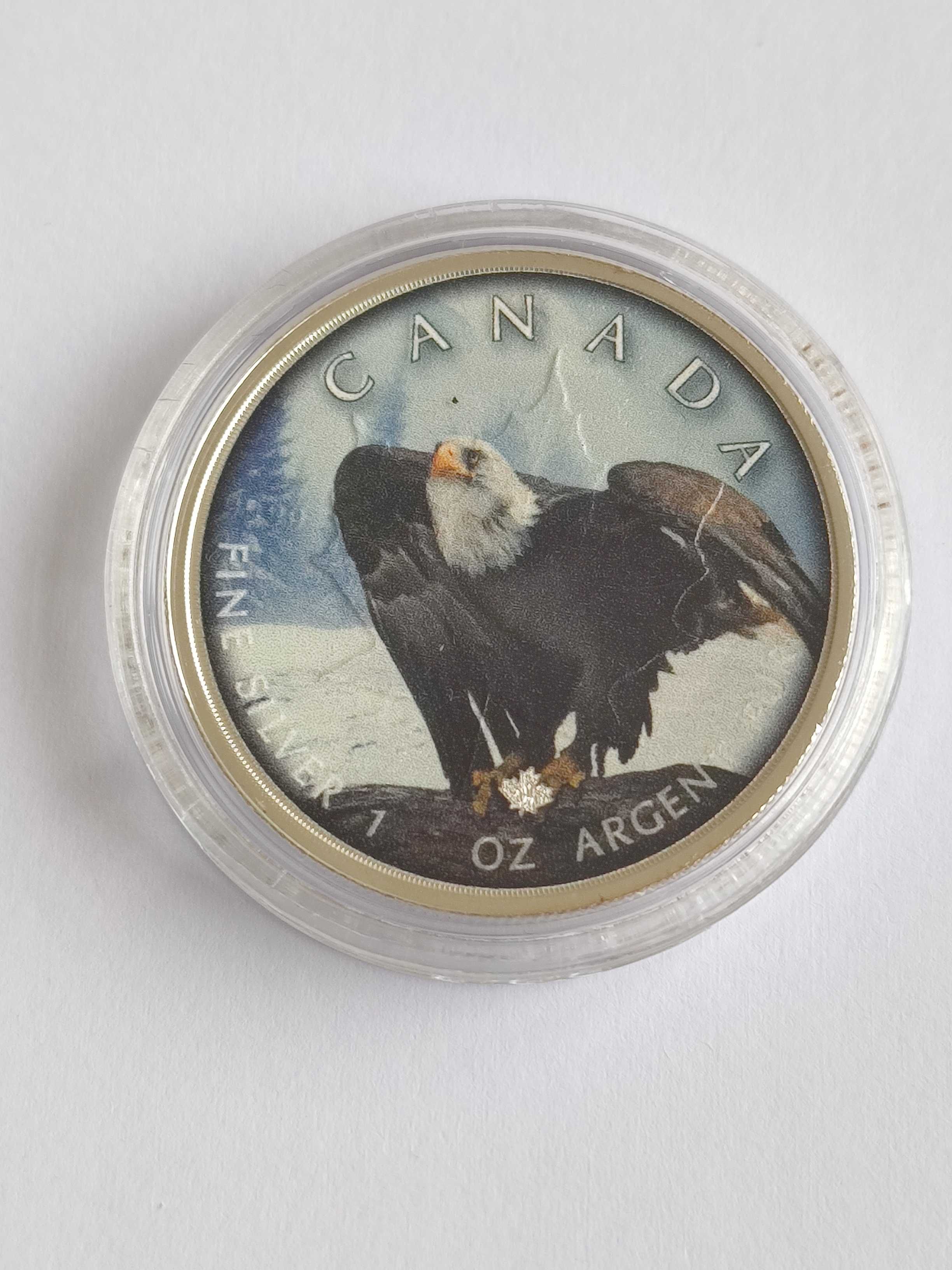 Серебряные монеты Канады -Рысь,Лиса,Волк,Медведь,Пума,Сова,Орел