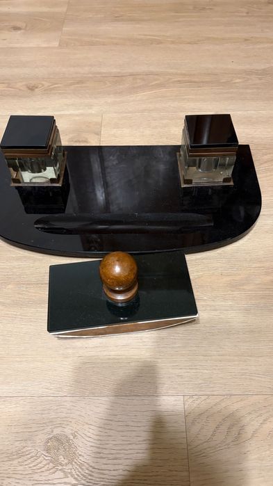 Zestaw kałamarzy na biurko