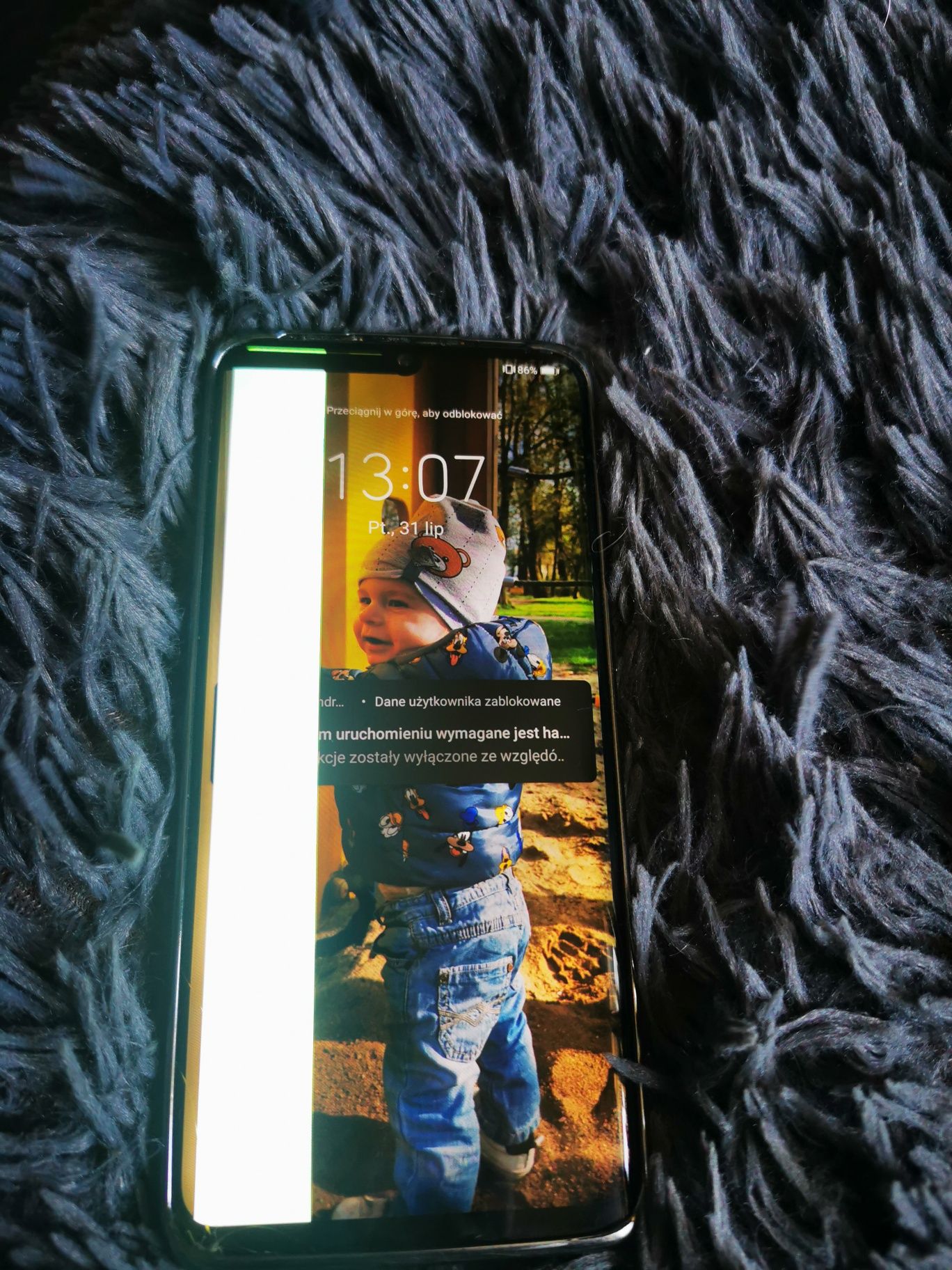 Huawei P30 pro, uszkodzony