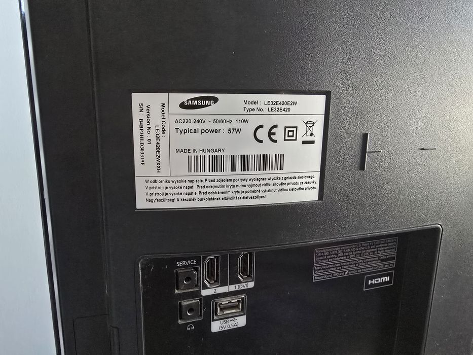 TV Samsung le32e420e2w