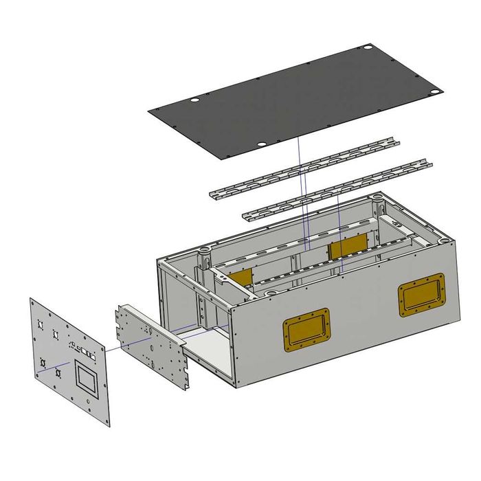 Корпус для збирання акумуляторів LifePo4 ДБЖ 16s 8s 4s