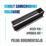 Kanał samochodowy betonowy gotowy piwniczka piwnica ogrodowa ziemianka